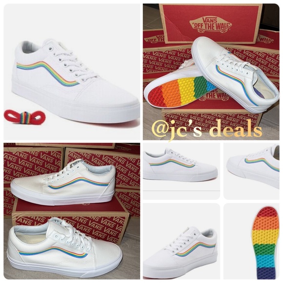 Vans Other - 🔥🏳️‍🌈VANS OLD SKOOL RAINBOW TRUE PRIDE SHOES NWT 🔥🏳️‍🌈